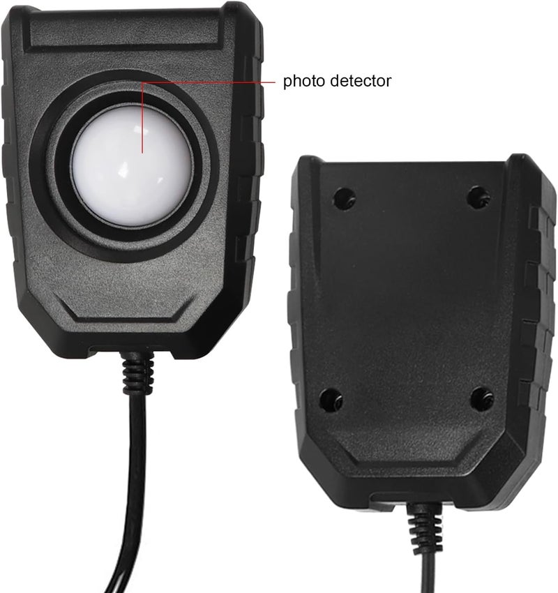 DANOPLUS Light Meter Digital Lux Meter Handheld Illuminance Light Meter with 360 Degree Rotating Sensor, 4 Digit LCD Display 0~200,000 Measurement Range Luxmeter Tester for Plants, Headlights, Home & Office - Image 5